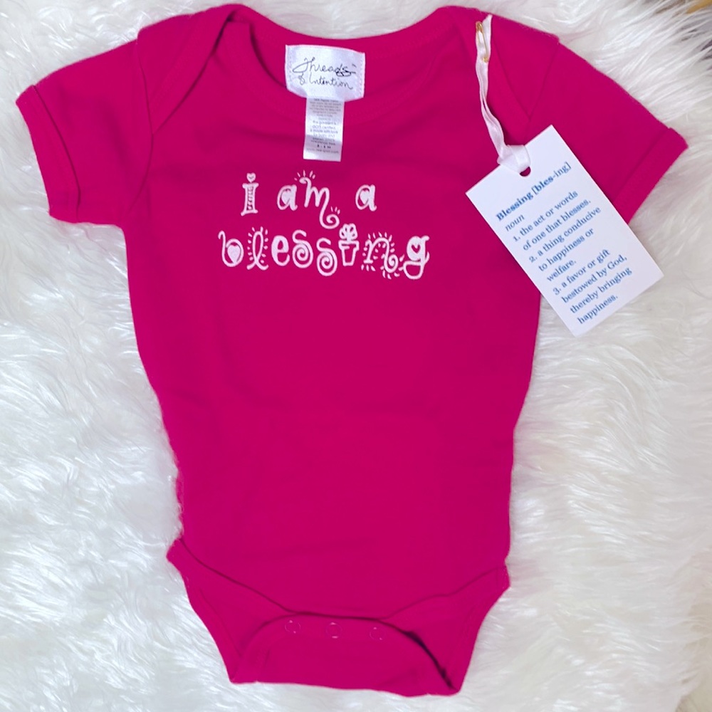 Pink Onesie 3-6 month